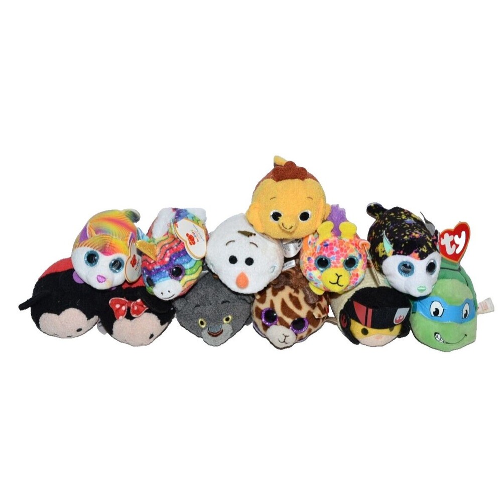 Disney Mini Tsum Tsum Plush Minnie Mickey Star Wars + Ty stackers McDonalds‎ lot